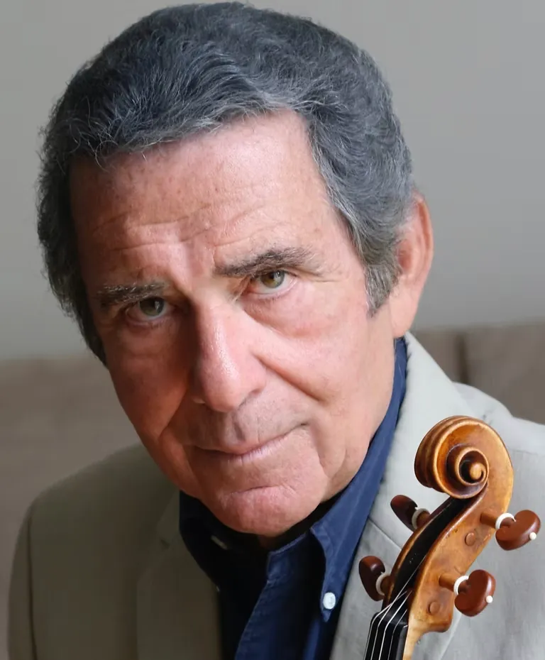 Professor Rodney Friend, MBE, with his violin